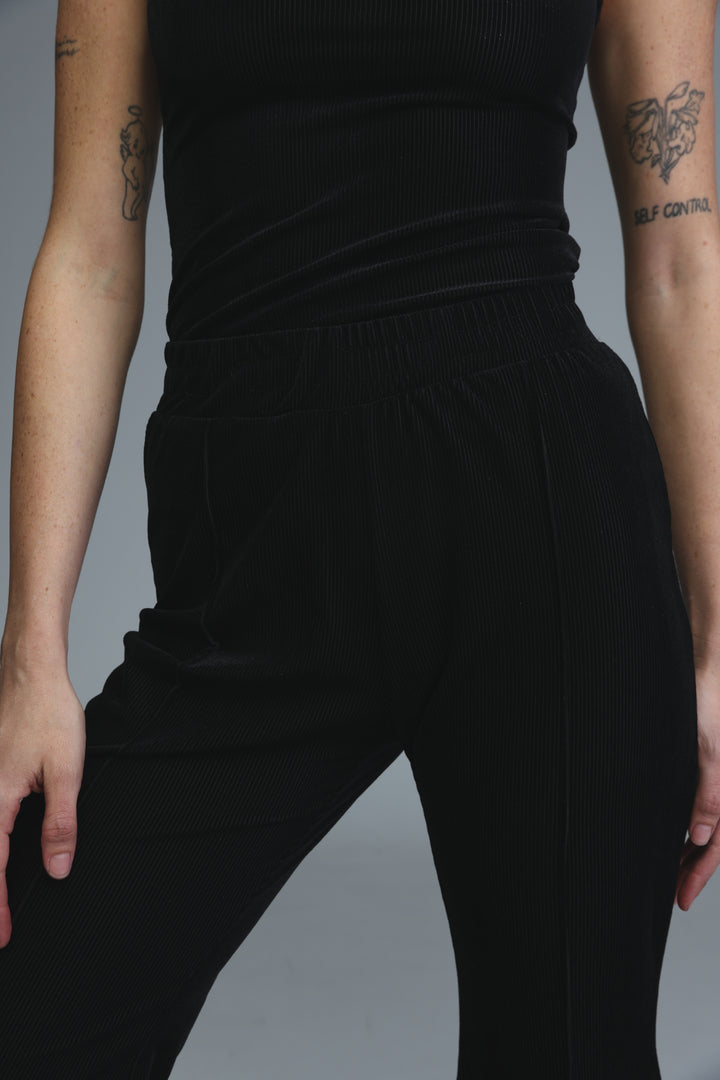 Countdown Black Velvet Bottoms