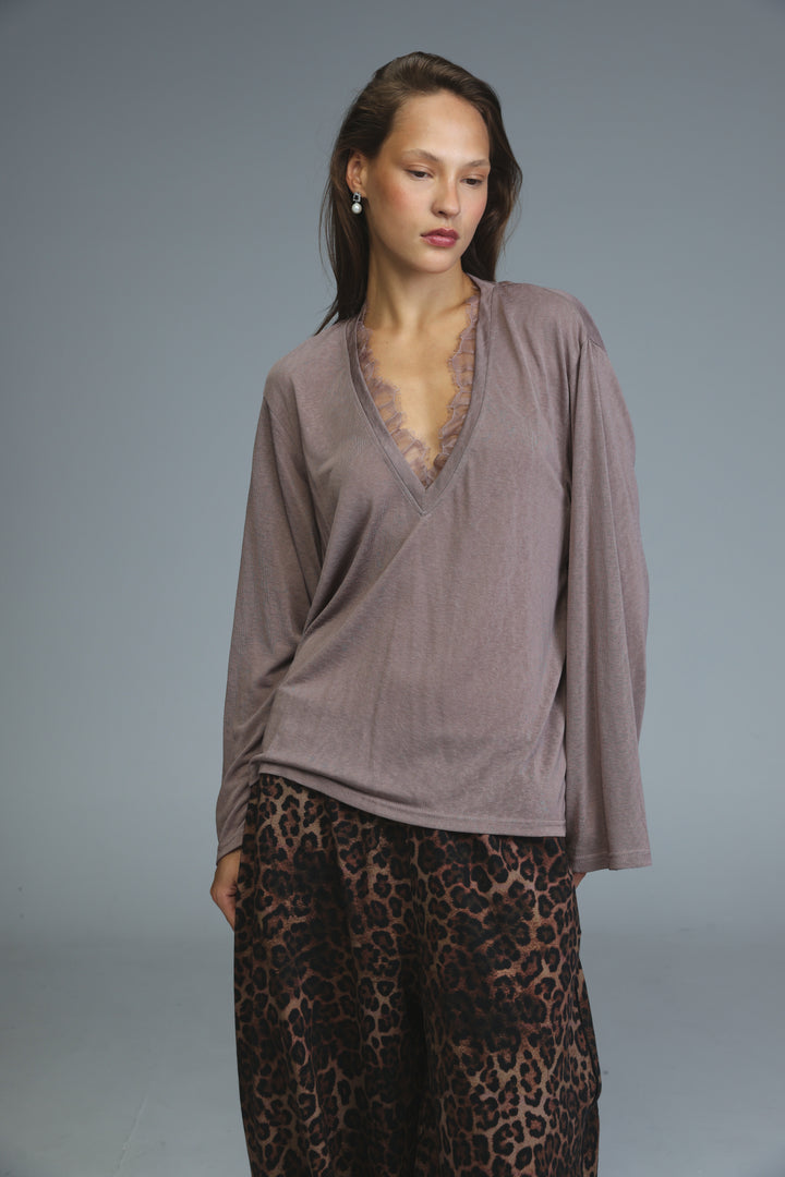 Glow Brown Shirt