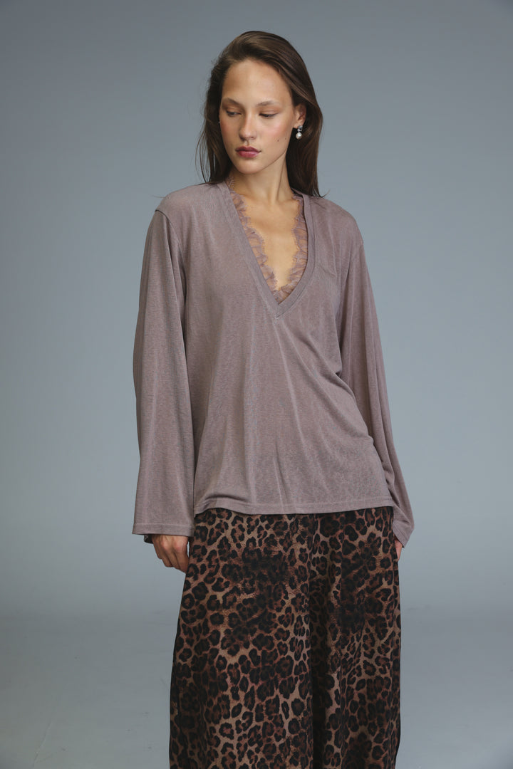 Glow Brown Shirt