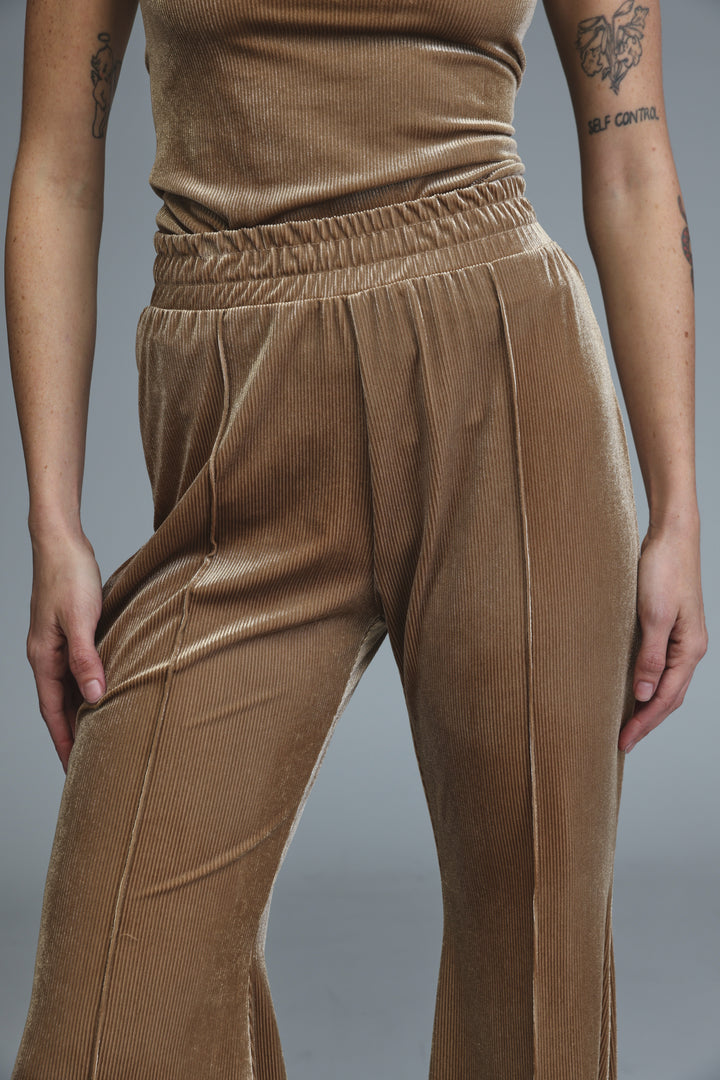 Countdown Gold Velvet Bottoms