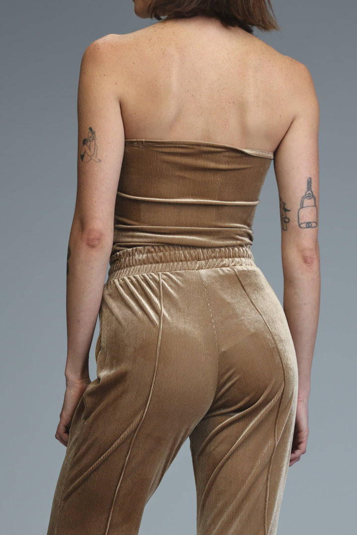 Fantasy Gold Velvet Top
