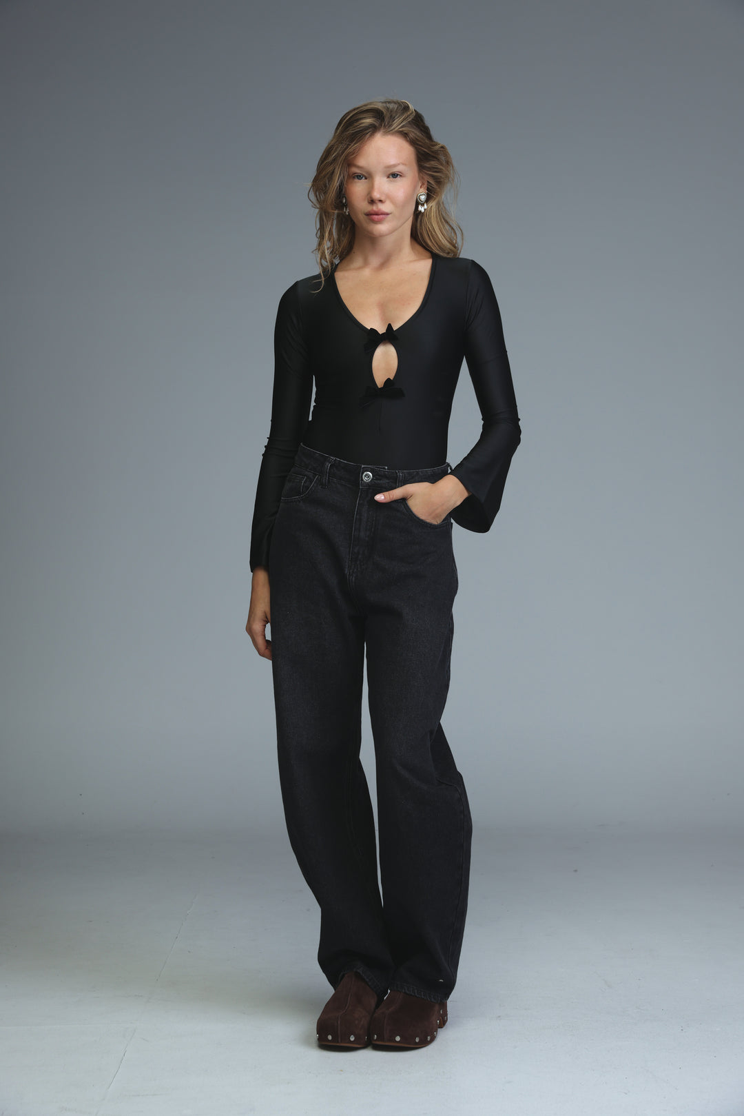 Secret Black Bodysuit