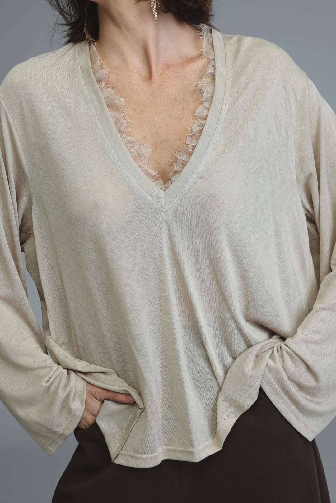 Glow Beige Shirt
