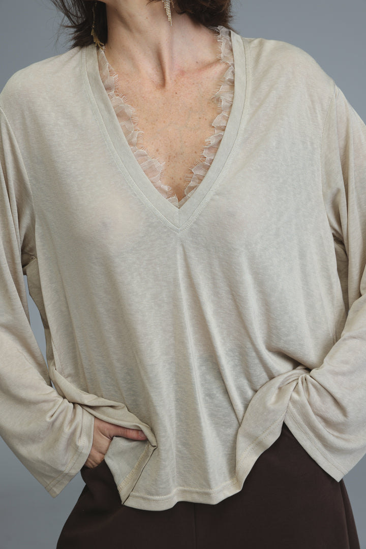 Glow Beige Shirt