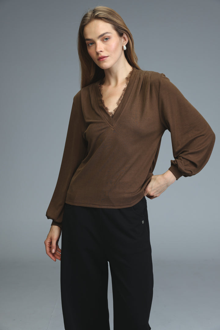 Marry Brown Shirt