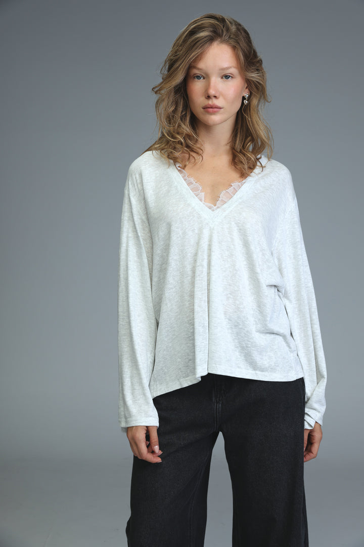 Glow Light Grey Shirt