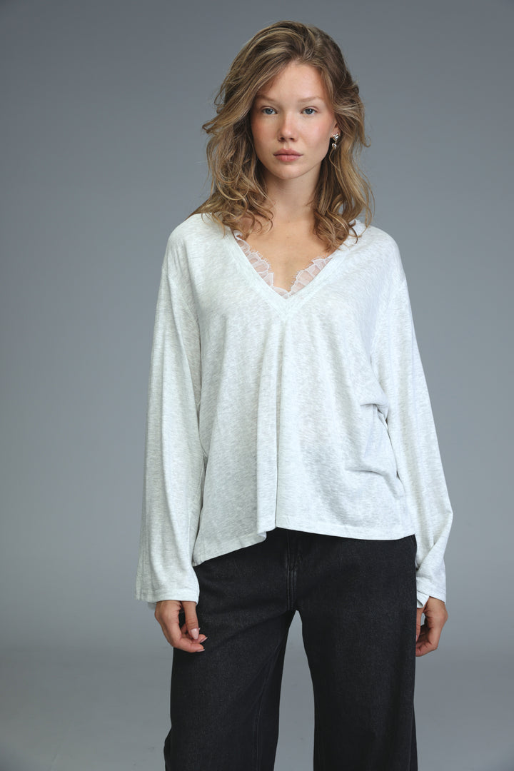 Glow Light Grey Shirt
