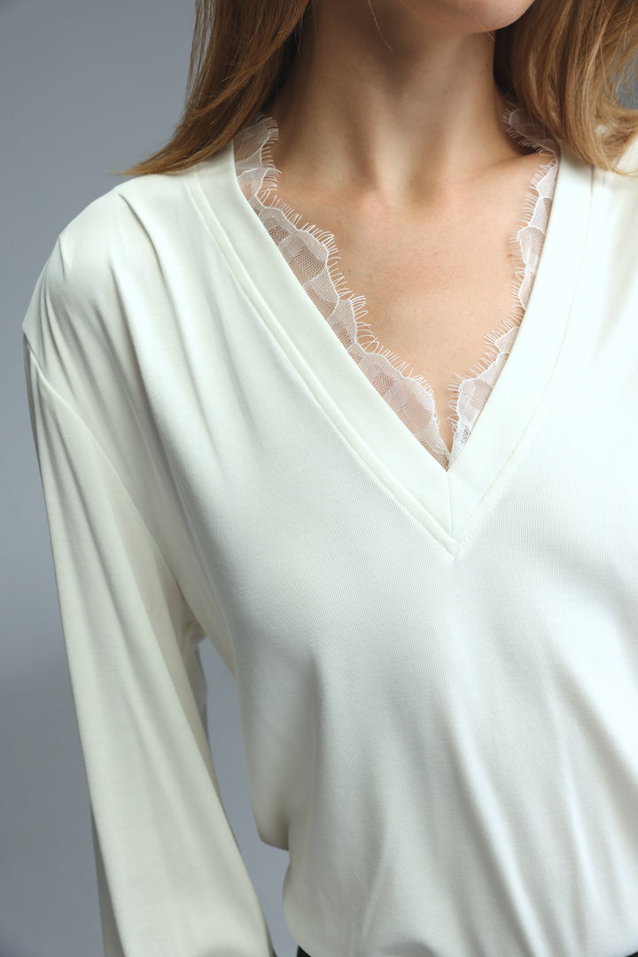Marry Cream Shirt