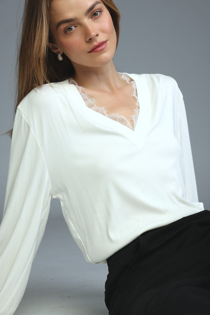 Marry Cream Shirt