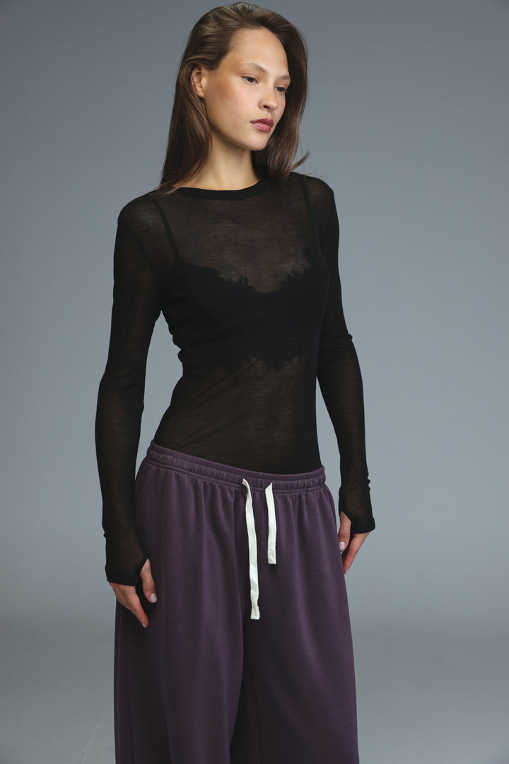 Clean76 Black Bodysuit