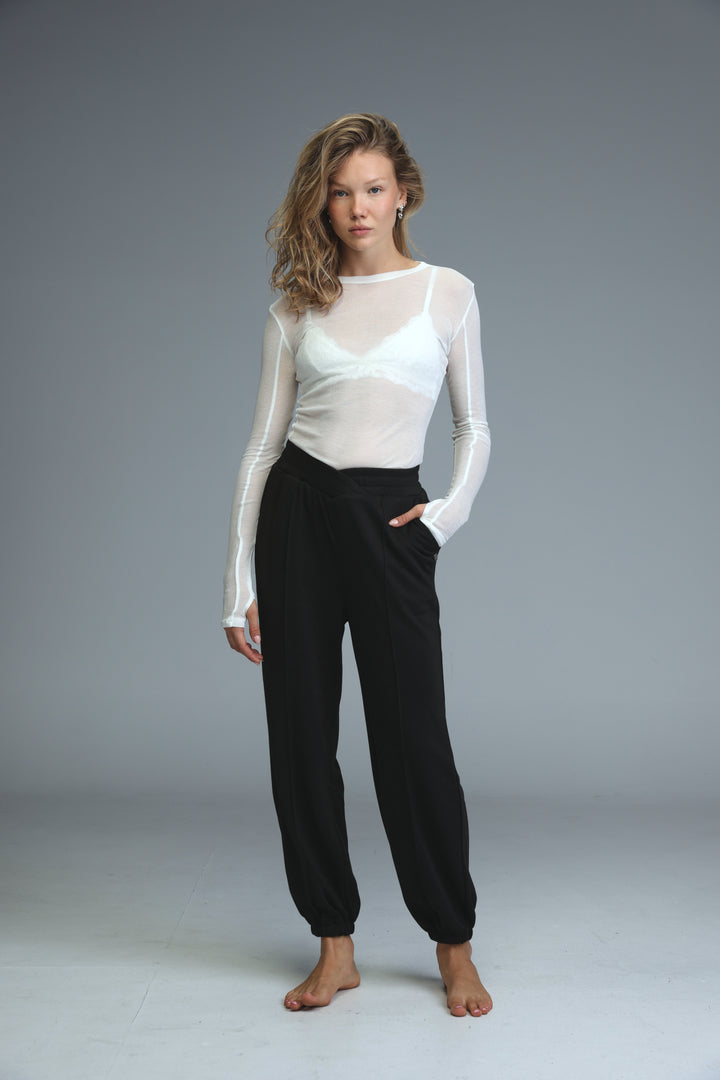 Clean77 Black Joggers
