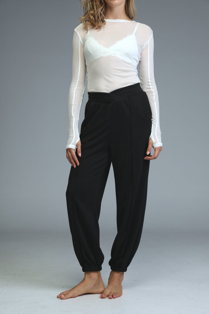 Clean77 Black Joggers