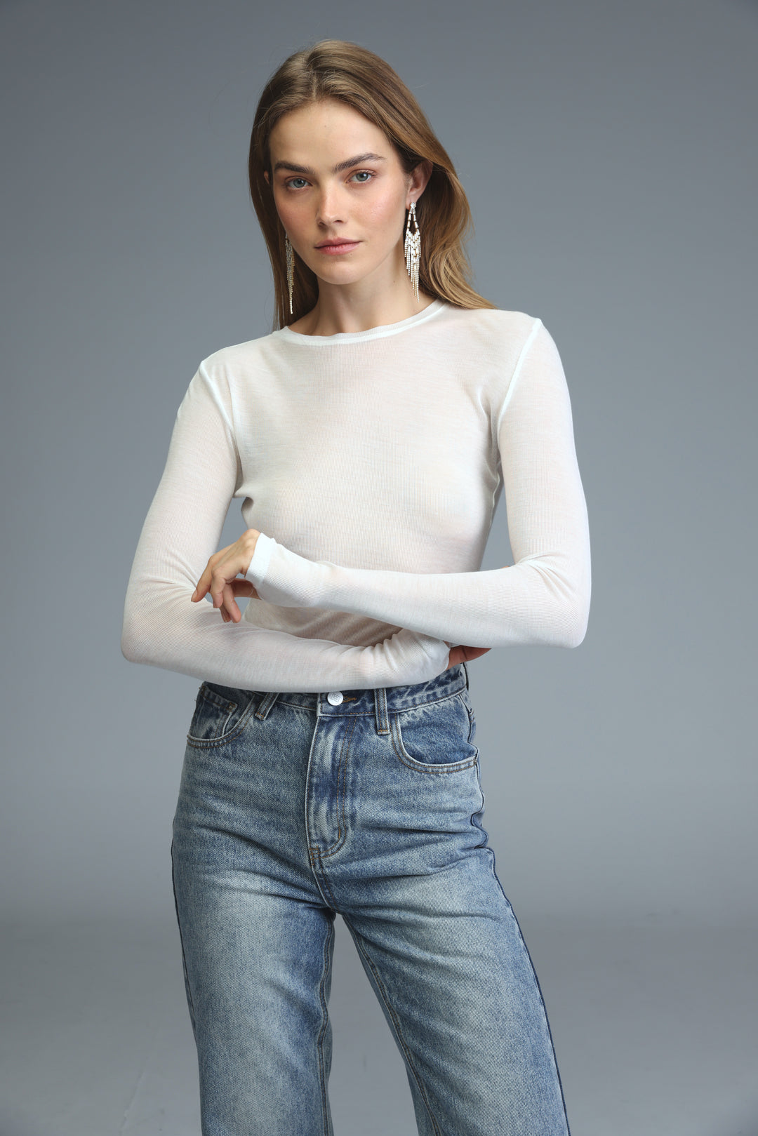 Clean76 White Bodysuit