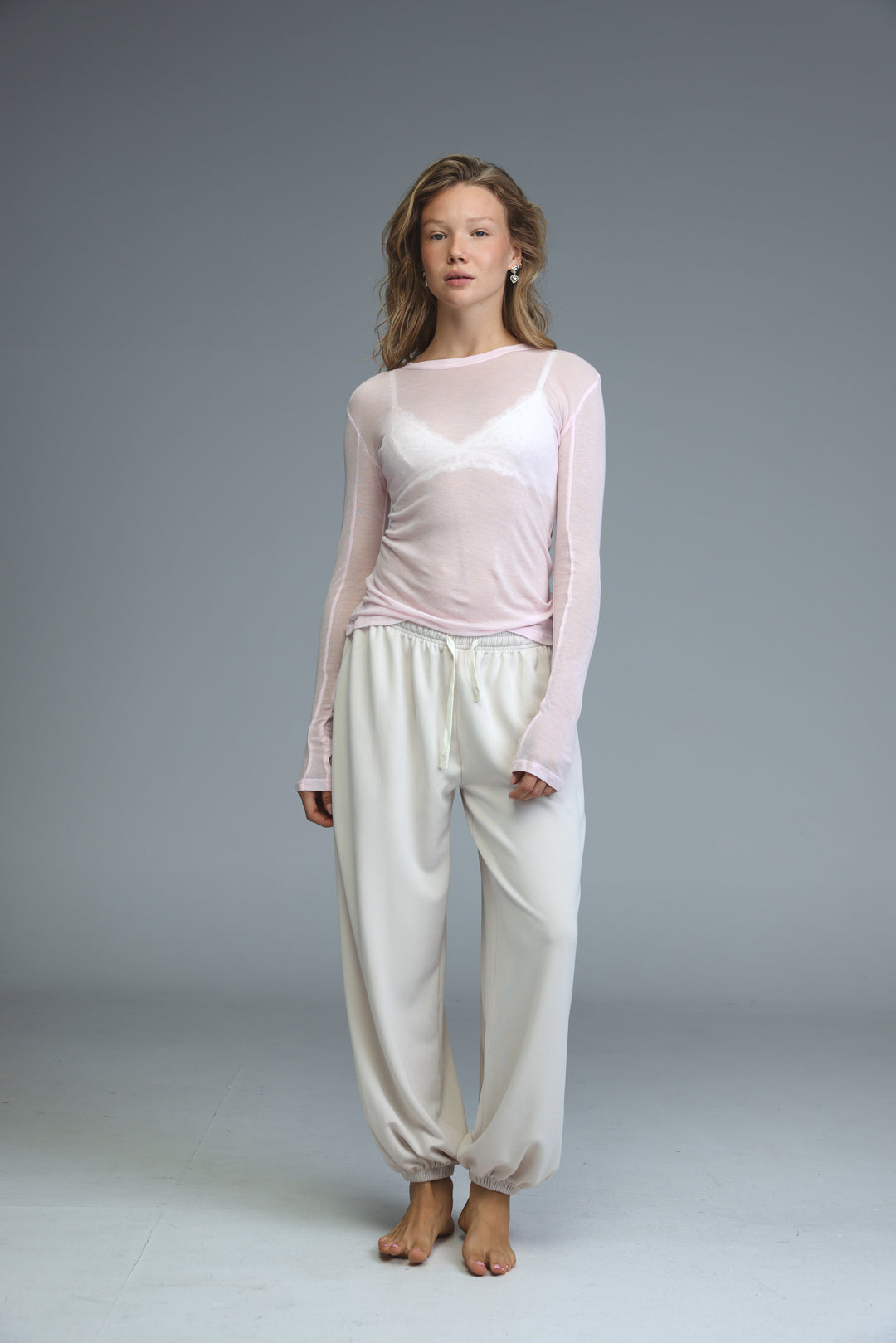 Clean75 Cream Joggers