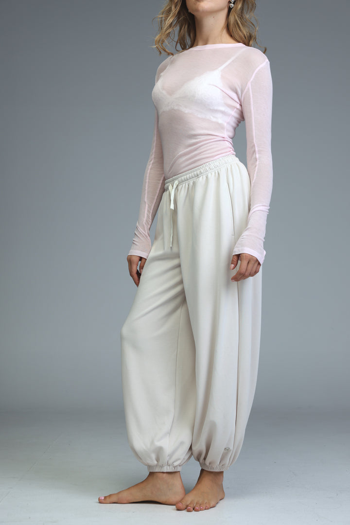 Clean75 Cream Joggers