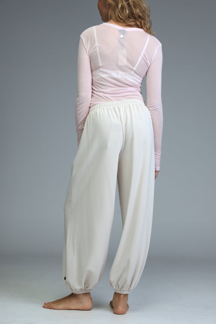 Clean75 Cream Joggers