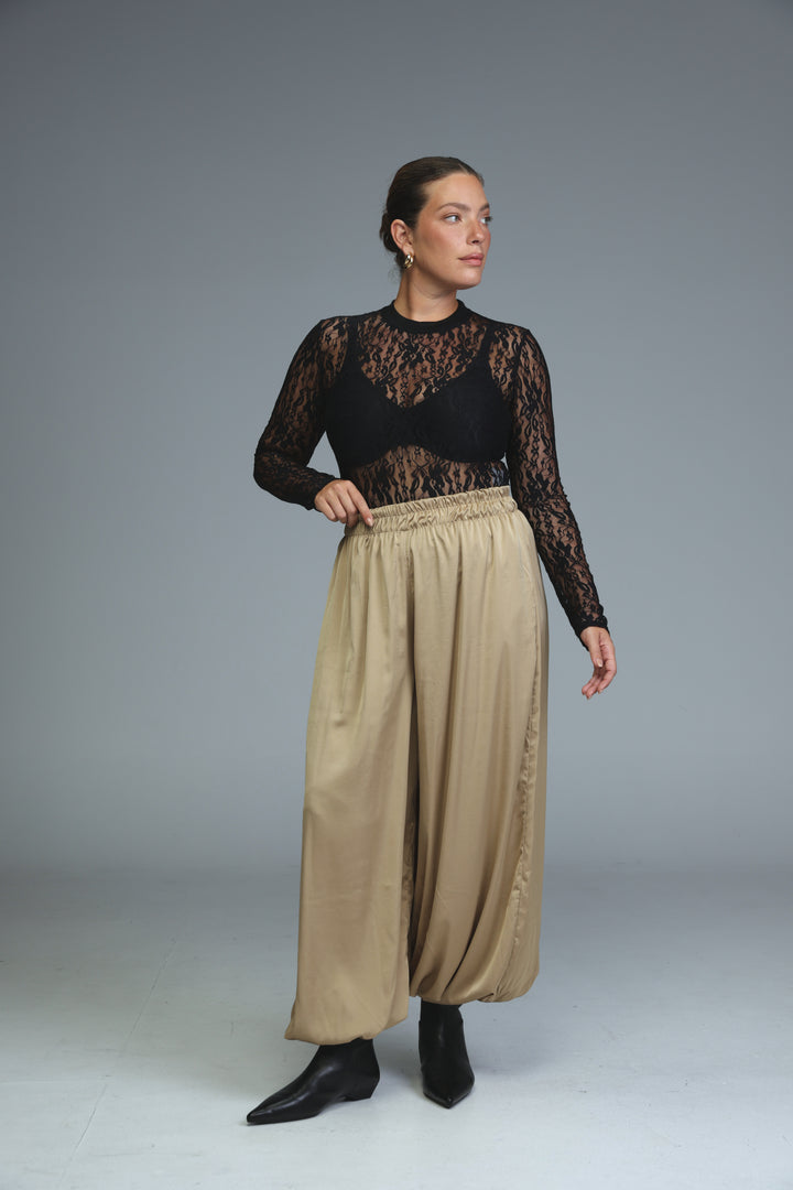 Nightfall Black Lace Bodysuit