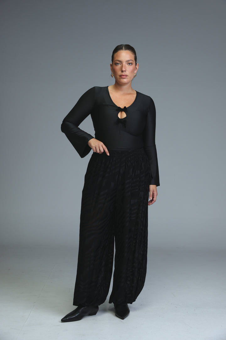 Secret Black Bodysuit