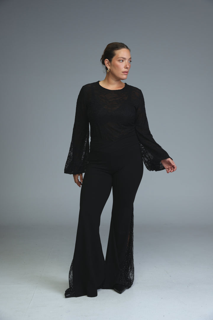 Moonspell Black Lace Bodysuit