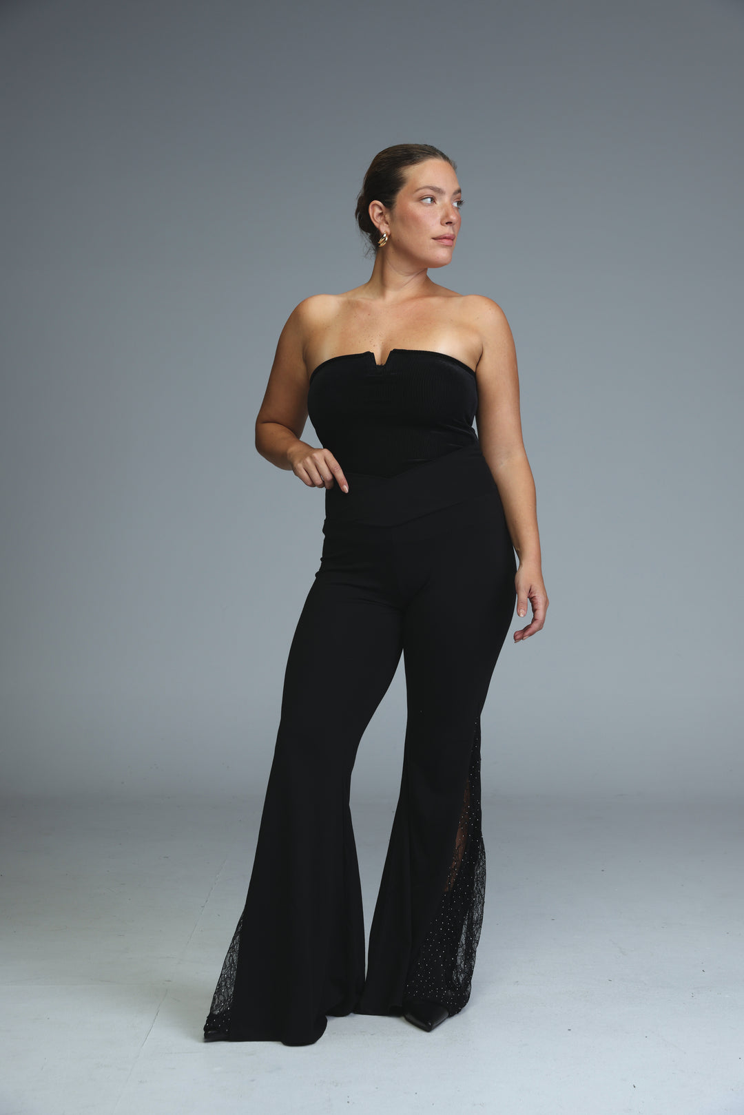 Fantasy Brown Velvet Top