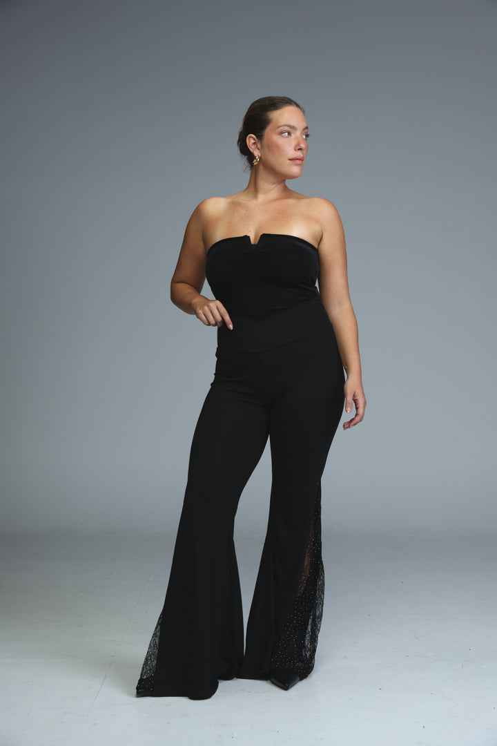 Fantasy Brown Velvet Top