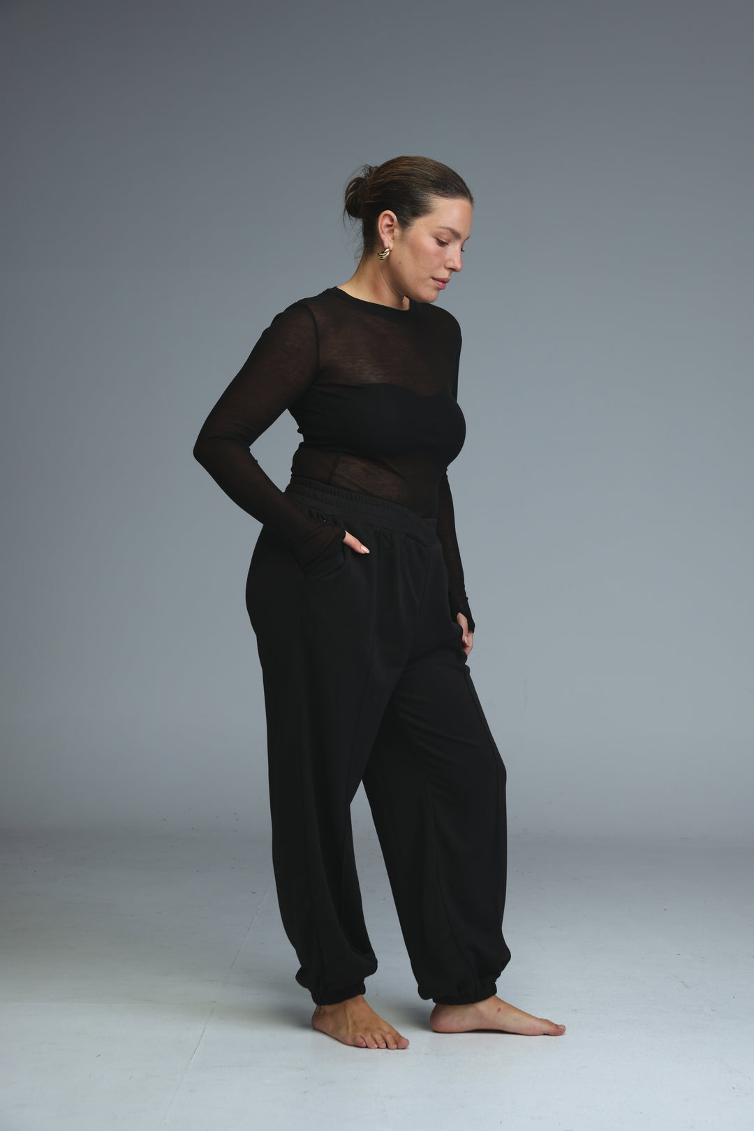 Clean77 Black Joggers