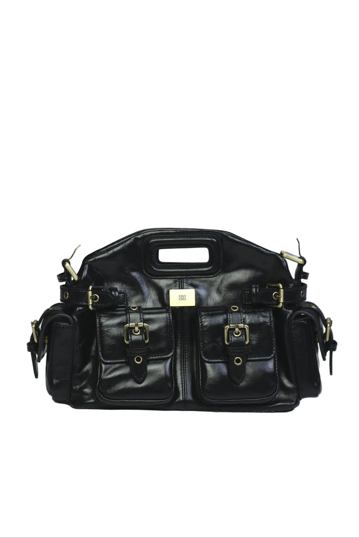 Soul Black Leather Bag