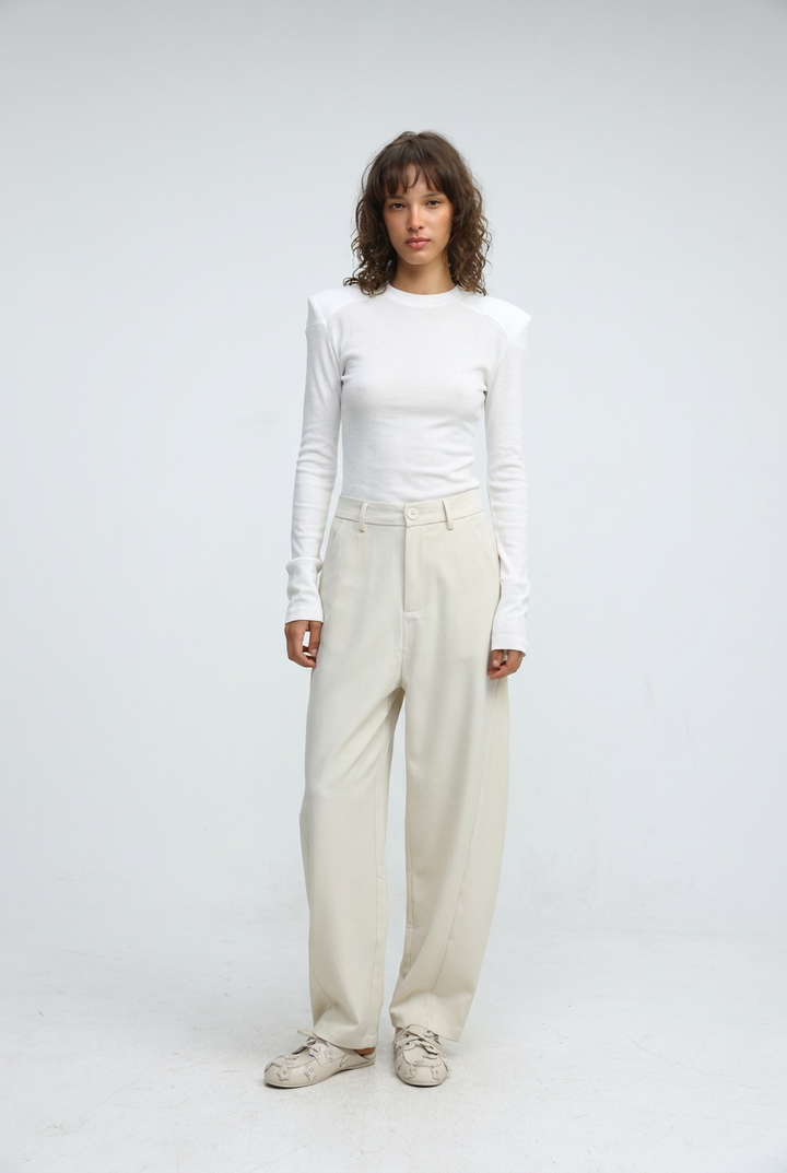Savile Row Cream Bottoms