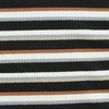 Icon Grey Striped Strapless Top