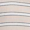 Note Beige Striped Bodysuit
