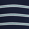 Note Navy Striped Bodysuit