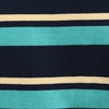 Wildflower Teal Striped Polo