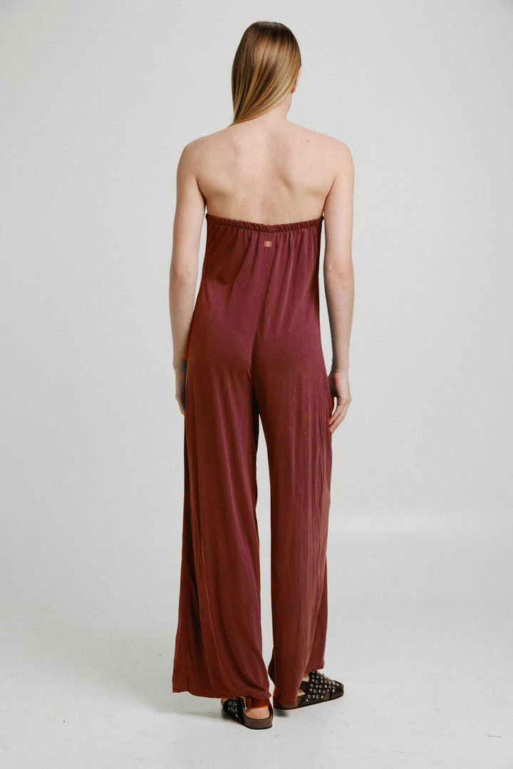 Admire Brown Jumpsuit