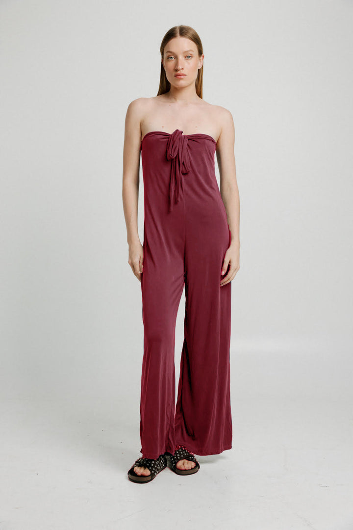 Admire Brown Jumpsuit