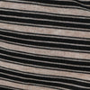 Vivoosh Brown Striped Padded T-Shirt