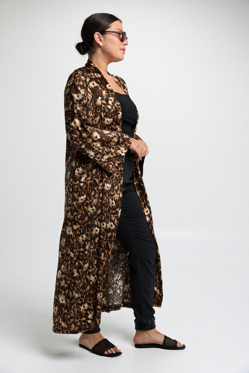 Light Leopard Kimono