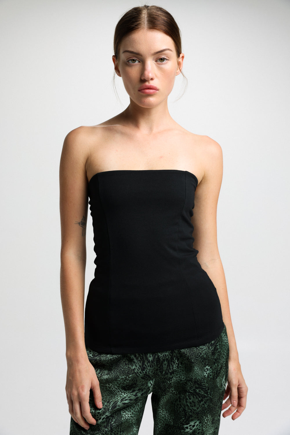 Halo Black Strapless