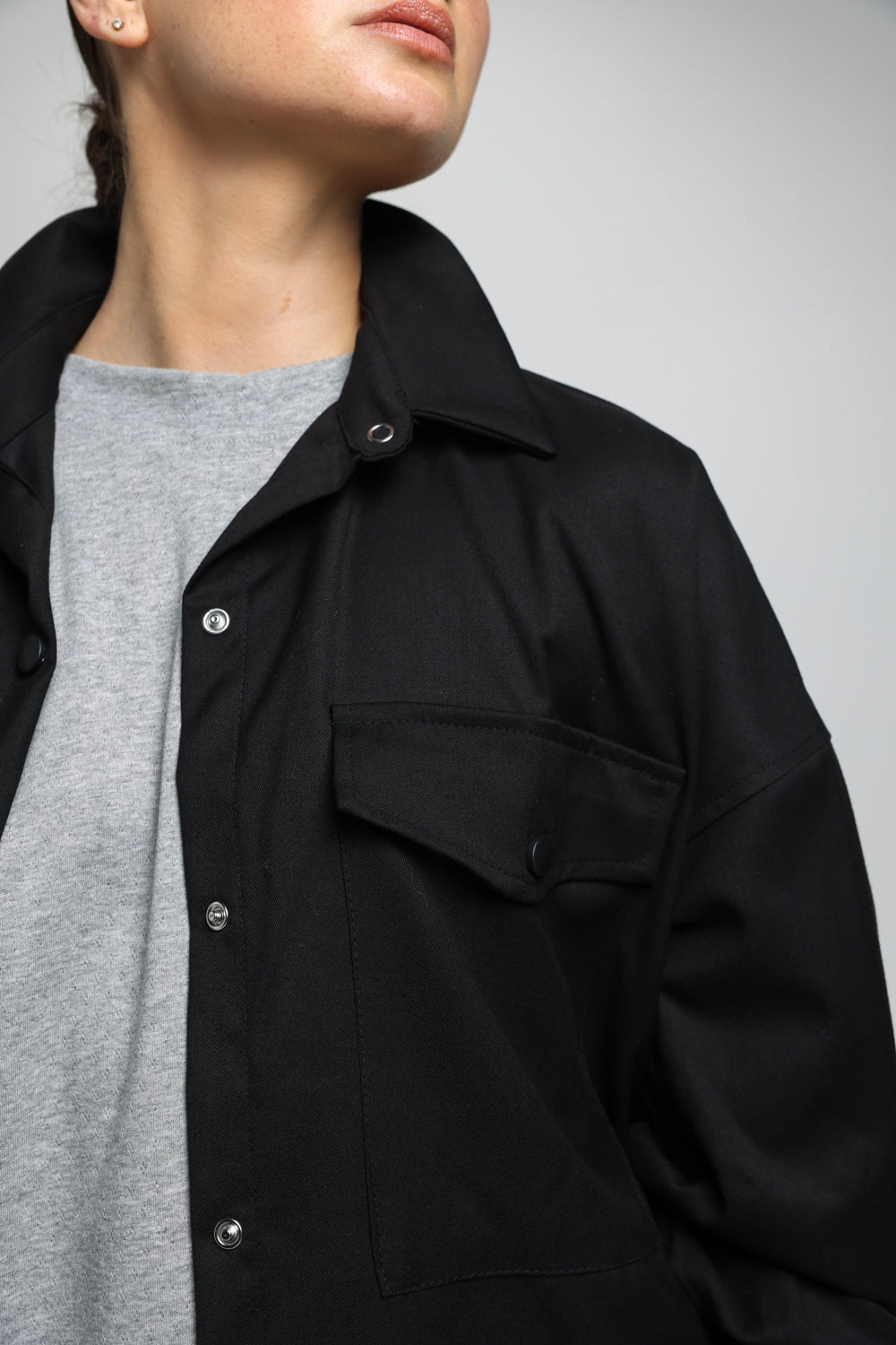 Over Black Shirt