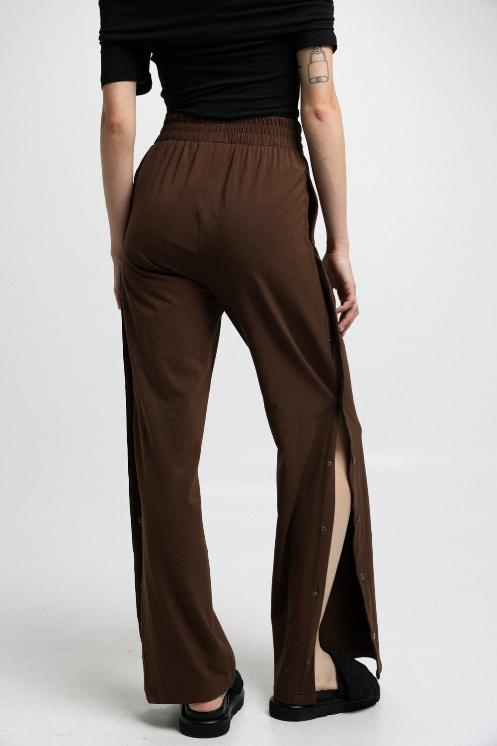 Popper Brown Joggers