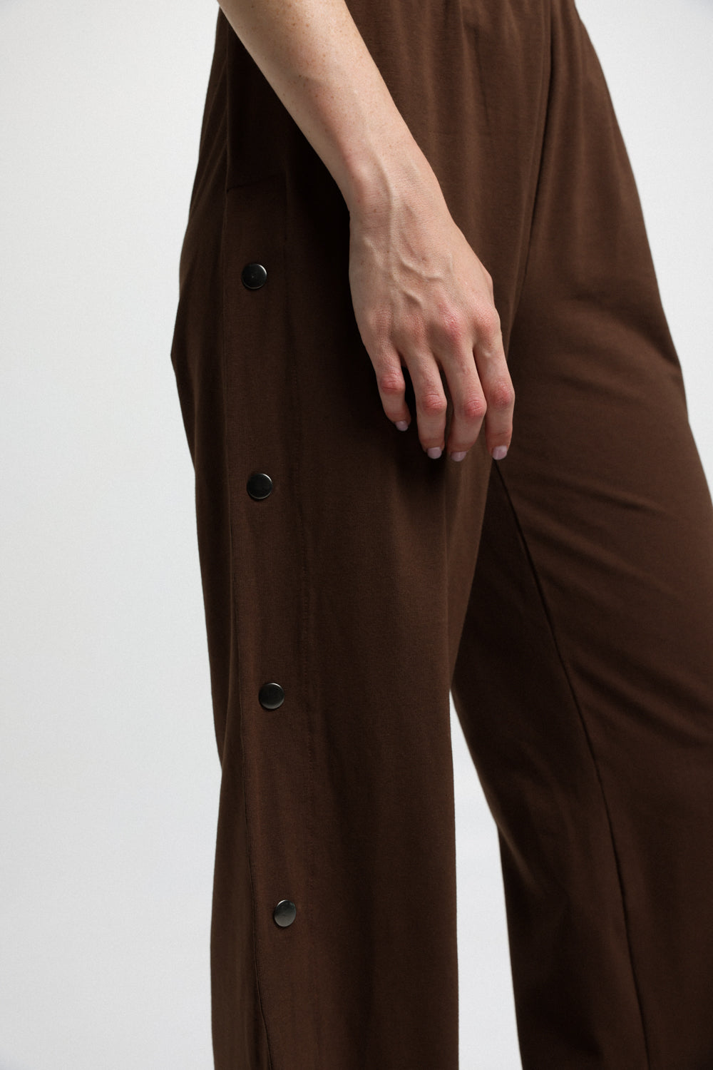 Popper Brown Joggers