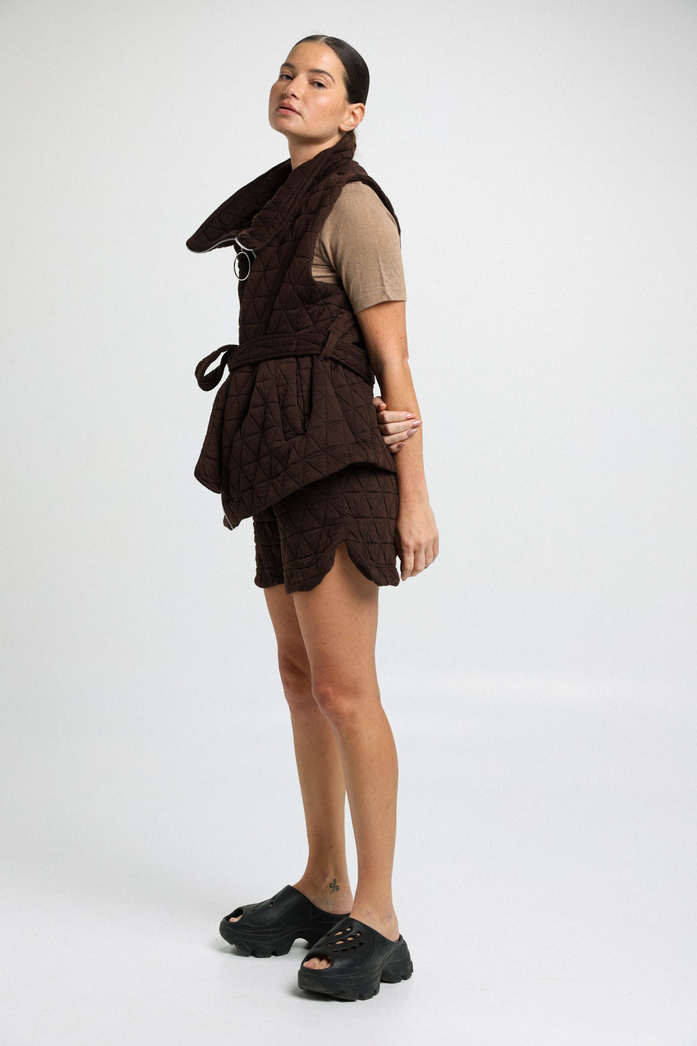 Forest Brown Vest