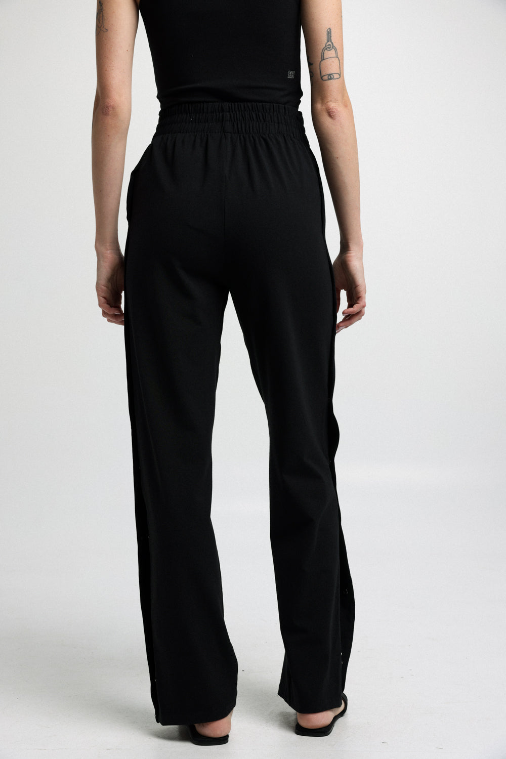 Popper Black Joggers