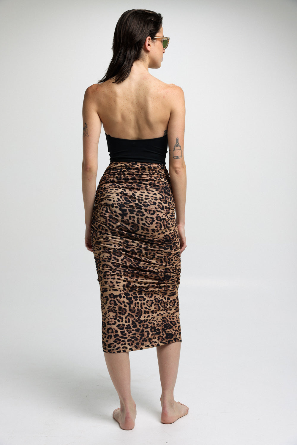 Lindos Leopard Skirt