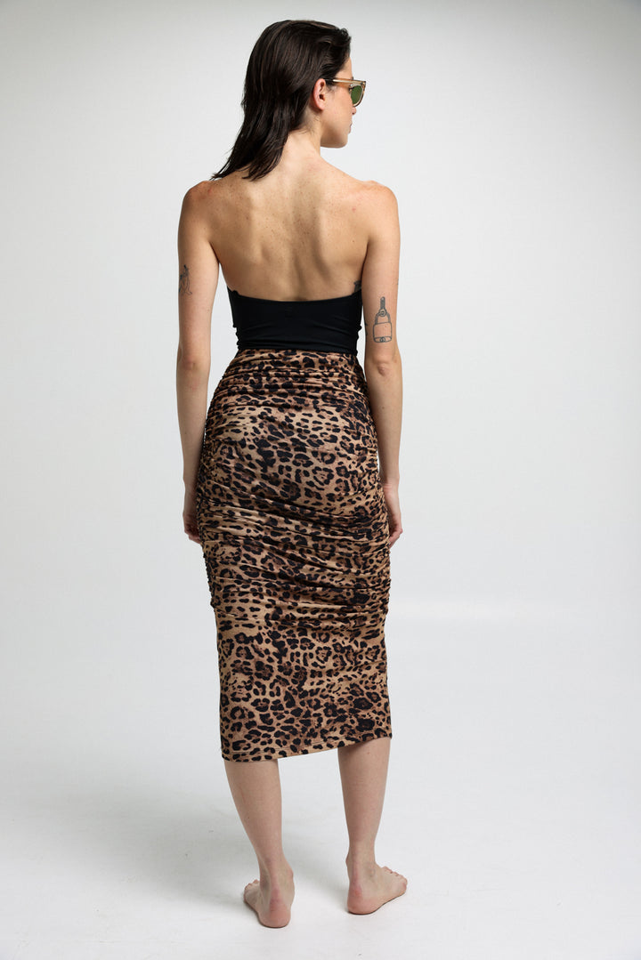 Lindos Leopard Skirt