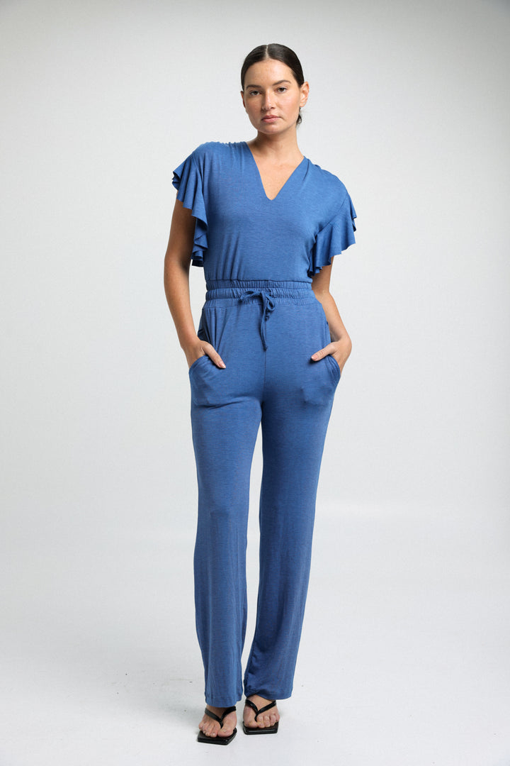 Melody Blue Jumpsuit