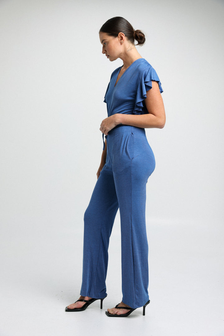 Melody Blue Jumpsuit