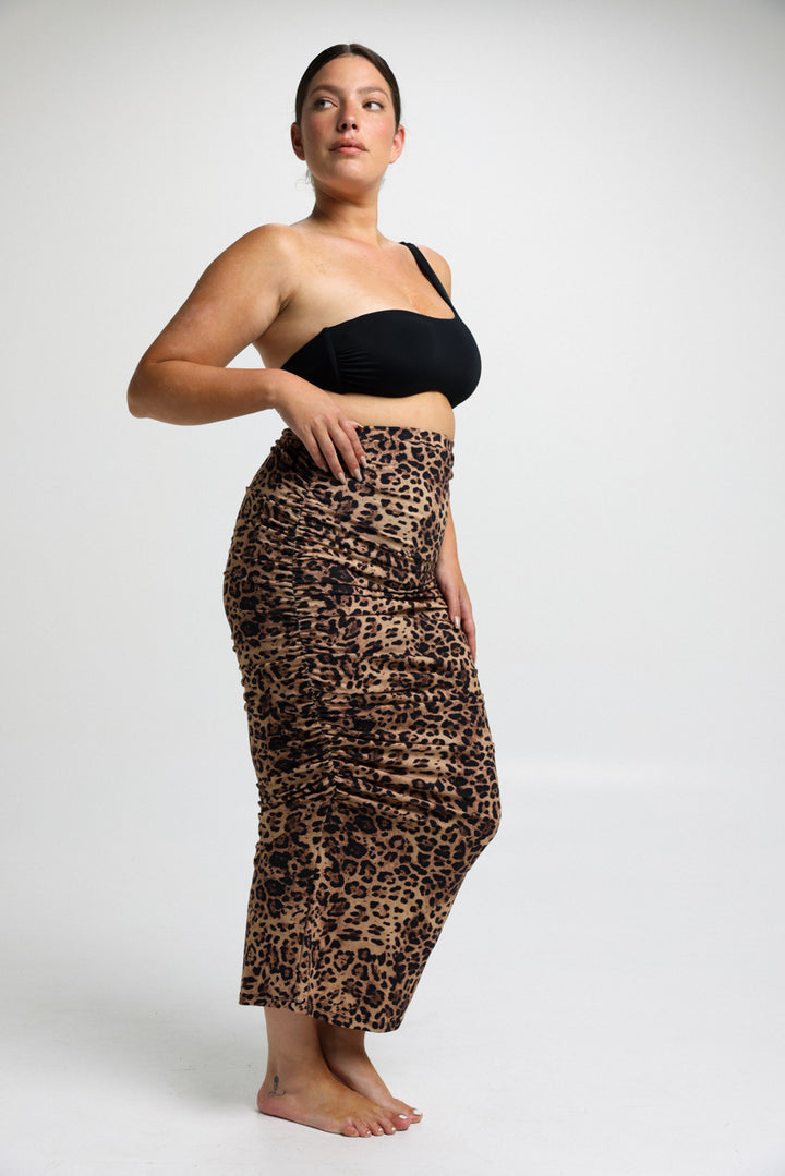 Lindos Leopard Skirt