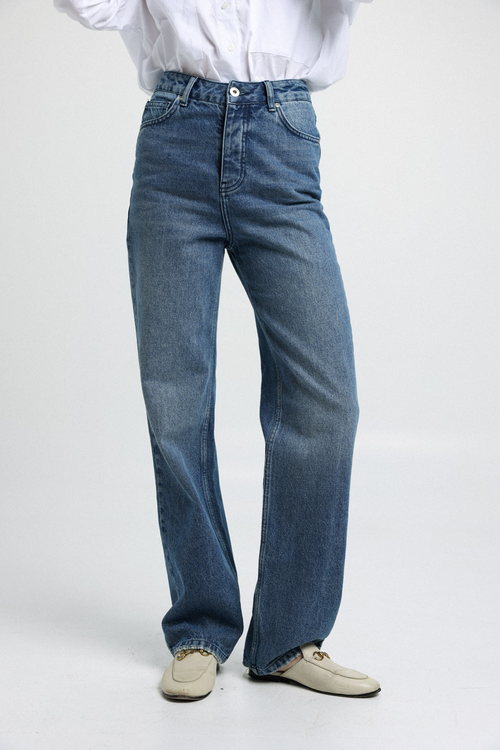 D Star Baggy Blue Denim