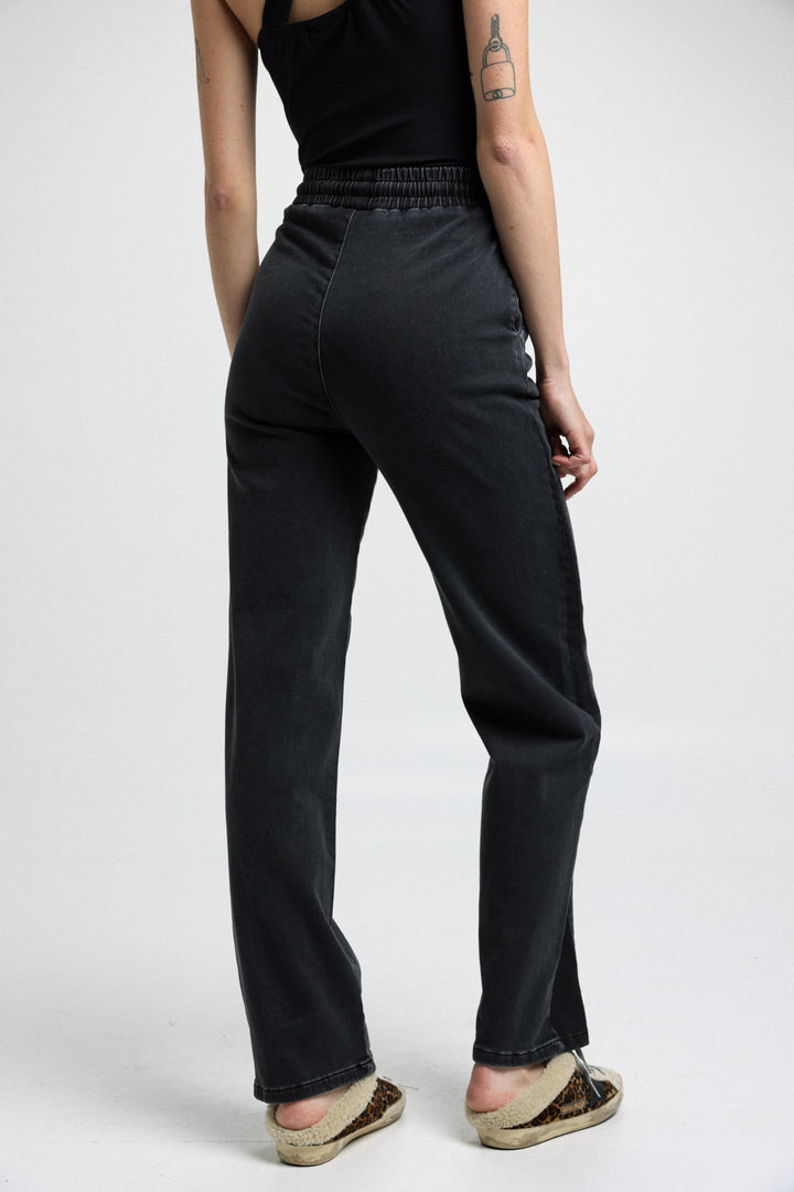 Baggi Black Denim Joggers