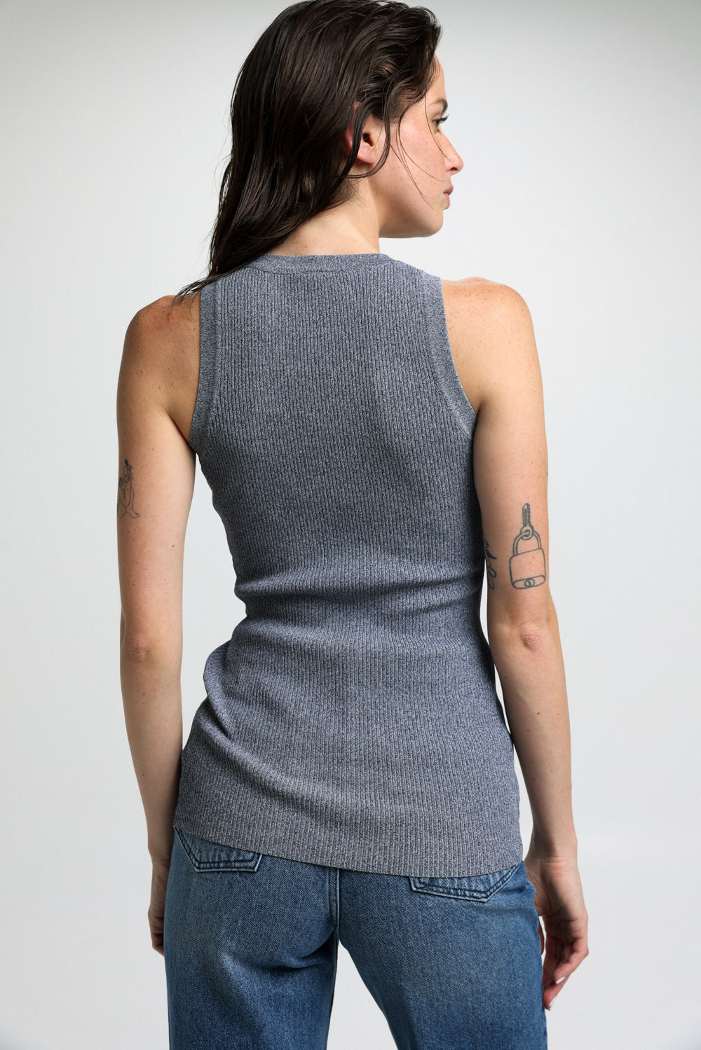 Perfect Mélange Knitted Tank